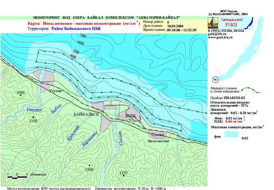 Карта глубин малого моря байкала подробная